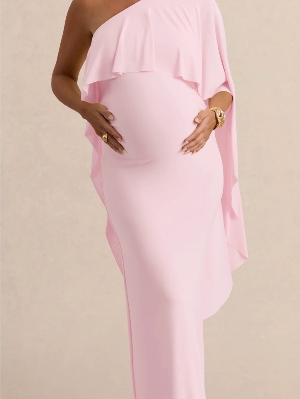 Club L LondonPink Maternity Dress